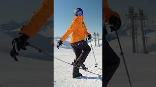 How to 180 Tail Grab on Skis  shorts [upl. by Cooperstein]