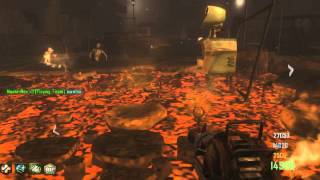 Black Ops 2 Zombies  Town  Full Game  4 Players [upl. by Liscomb]