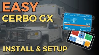 Victron Cerbo GX  Basic Install amp Setup [upl. by Tarrah406]