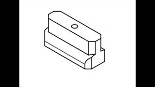 IED 132 Making Holes in CAD Pin Slider Block [upl. by Diane]