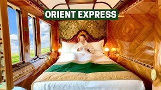 32 Hours on Worlds Best Luxury Train  The Orient Express [upl. by Watters]