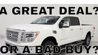 Nissan Titan XD Cummins Diesel review  STUD or DUD [upl. by Tullusus]