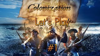 Part 1  Sid Meiers Civilization 4 Colonization English  Washington  Pilgrim [upl. by Oreste577]