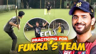 PRACTICING CRICKET FOR FUKRA INSAANS TEAM IN ECL [upl. by Sivet806]