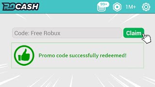 THIS NEW PROMO CODE GIVES YOU FREE ROBUX ROCashcom [upl. by Cirenoj385]