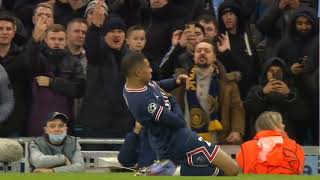 Mbappe Knee Slide Vs Man City  Free Clip  4K No CC [upl. by Weidar515]