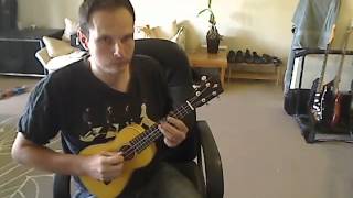 Beverly hills cop theme on the ukulele [upl. by Chong]