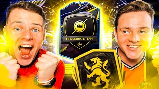 ON OUVRE NOS RÉCOMPENSES DIVISION RIVALS ELITE FUT CAPTAINS Pack Opening FIFA 22 avec 0€ 145 [upl. by Eimmat]