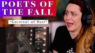 My First Time Hearing Poets of the Fall quotCarnival of Rustquot Vocal ANALYSIS [upl. by Acinomed]