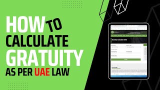 How to calculate your Gratuity in UAE  Latest Gratuity calculator 2023  Service Amount calculator [upl. by Vanya784]