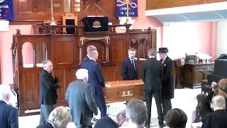 First Presbyterian Church Cookstown 21 May 2024 Funeral Service  Harold Leonard [upl. by Ignatia]