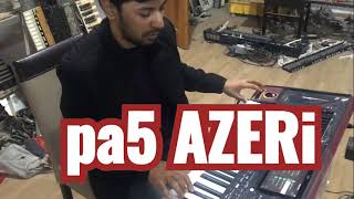 korg pa5 azeri set korgpa5x [upl. by Dream]