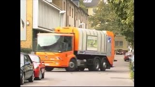 Benne à Ordures  Camion Poubelles Eboueurs Collecte des Ordures Garbage Collection [upl. by Nnaeiram]