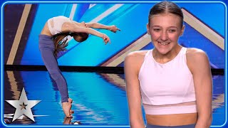 Lillianna Clifton brings PASSION and DRAMA to dance  Unforgettable Audition  Britains Got Talent [upl. by Morice823]