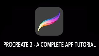 Procreate 3 tutorial  A complete app guide for iPad artists [upl. by Yetnom544]