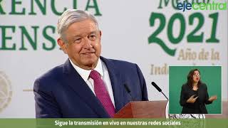 EjeMatutino  El resumen de la mañanera de AMLO [upl. by Buford409]