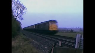 British Rail 1988  Trains on the Melton to Leicester line [upl. by Ciredec]