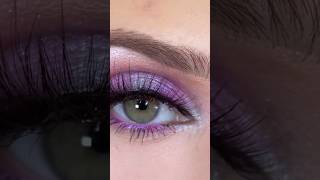 Cat eye liner makeup look✅💜vairalshorts makeupbyme vairalvideo [upl. by Labanna]