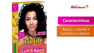 Creme de Relaxamento Hair Life Cacho e Natural  Drogaria Minas Brasil [upl. by Gniy]