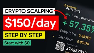 Crypto Scalping Tutorial For Beginners Best Crypto Scalping Strategy 2023 [upl. by Ayyn199]