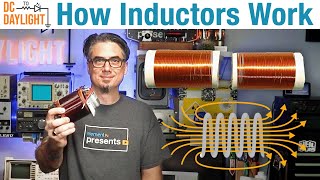 Understanding Inductors Calculating Inductance and RL Series Analysis  DC To Daylight [upl. by Wernda]