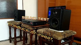 Sunbuck AV298BT  Sound test  Use Headphones [upl. by Gnoz214]