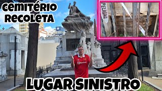 SINISTRO  CEMITÉRIO DA RECOLETA  DE FÉRIAS COM HUGÃO EP 6 [upl. by Nomaid434]