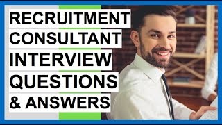 RECRUITMENT CONSULTANT Interview Questions And Answers Recruitment Coordinator Interview Tips [upl. by Eiltan]