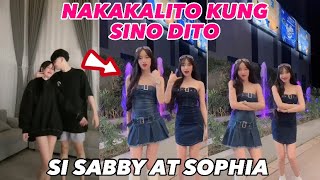 SINO ANG MAS MAGANDA AT MAGALING SABBY O SOPHIA🥰🥰sabbyandsophia yabby seanphia sabby yaji [upl. by Placidia]