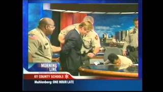 Nick Beres quotArrestquot On NewsChannel 5 [upl. by Wunder]