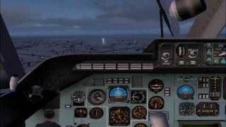 Antonov 225  Welcome to Schiphol Cockpit View FSX [upl. by Follmer633]