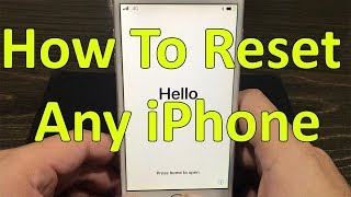 How to Reset iPhone To Factory Default  Urdu  Hindi  Kuch Na Kuh How To [upl. by Garbe239]