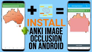 How to INSTALL Anki Image Occlusion on Android AnkiDroid [upl. by Winshell972]