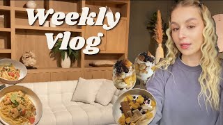 WEEKLY VLOG  gotowanie filmy second hand [upl. by Nnarefinnej]