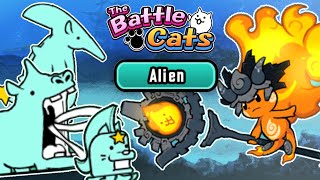 Battle Cats  Top 5 Best Anti Alien Ubers [upl. by Yajiv314]