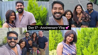 Europe Diaries Day 17  Anniversary Celebration 🎊 amruthaabishek tamil [upl. by Amliw]