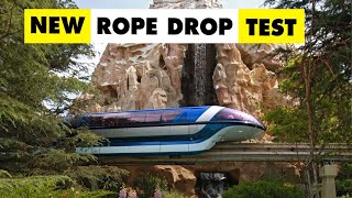 I test ROPE DROPPING Matterhorn while Space Mountain is closed [upl. by Erreid]