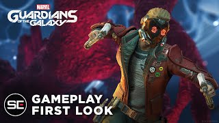 Marvel’s Guardians of the Galaxy  Gameplay First Look [upl. by Feetal]