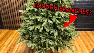 National Tree Company Dunhill Fir Artificial Christmas Tree  Review [upl. by Bernardo]