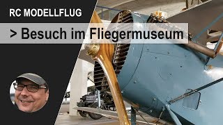 RC Modellflug  Besuch im Fliegermuseum Dübendorf [upl. by Hairom22]