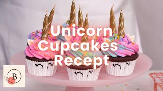 Unicorn Cupcakes Recept  Eenhoorn Cupcakes Maken [upl. by Servetnick603]