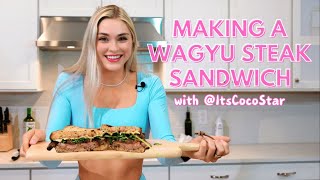 How To Make A Waygu Steak Sandwich [upl. by Isador110]