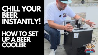 How To Set Up And Use A Beer Chiller  Pros and Cons and Tips for your Home Bar [upl. by Ardnod179]