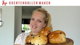 Krentenbollen maken [upl. by Belac]