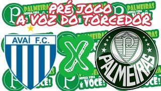 Pré jogo AVAI X PALMEIRAS A VOZ DO TORCEDOR [upl. by Charbonneau]