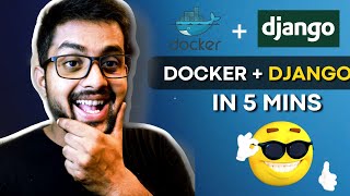 Dockerize your Django Application  Django Docker tutorial [upl. by Murat]