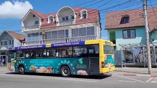 Public transport in SIBIU 2022 diesel CNG electric buses [upl. by Dill95]