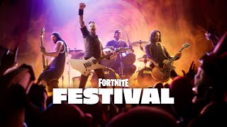 Fortnite Festival  Trailer Palco battaglia feat Metallica [upl. by Atirat610]