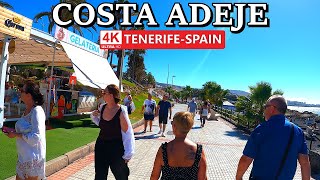 TENERIFE  COSTA ADEJE  Just How Busy is it 🤔​ Stunning Weather 🌞​ 4K Walk ● October 2023 [upl. by Einnej]