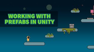 Unity 2D Platformer Tutorial 5  Prefabs Hierarchy and Organising Assets [upl. by Orvil]